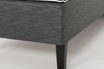 Viken Bas Ramsäng 120x200 Ancona - Ancona Grå - Products - Möbler - Säng - Enkelsäng