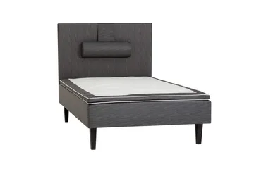 Viken Bas Ramsäng 120x200 - Ancona Grå - Products - Möbler - Säng - Enkelsäng