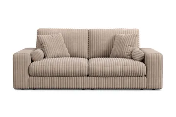 Arken Lyx 3-sits Djup Soffa i Manchester, Greige