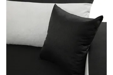 Alvared 3-sits Hörnbäddsoffa Universal - Grå/Vit - Products - Möbler - Soffa - Bäddsoffa - Bäddsoffa divan