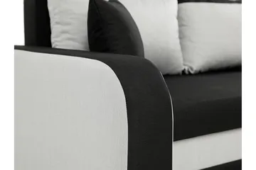 Alvared 3-sits Hörnbäddsoffa Universal - Röd/Grå - Products - Möbler - Soffa - Bäddsoffa - Bäddsoffa divan