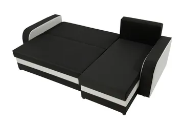 Alvared 3-sits Hörnbäddsoffa Universal - R öd/Grå - Products - Möbler - Soffa - Bäddsoffa - Bäddsoffa divan