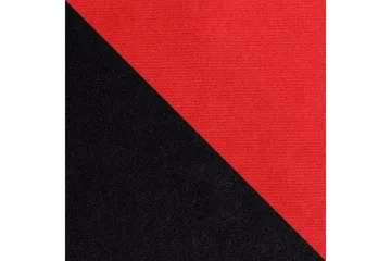 Alvared 4-sits Bäddsoffa med Dubbeldivan med Förvaring - Svart/Röd - Products - Möbler - Soffa - Bäddsoffa - U bäddsoffa