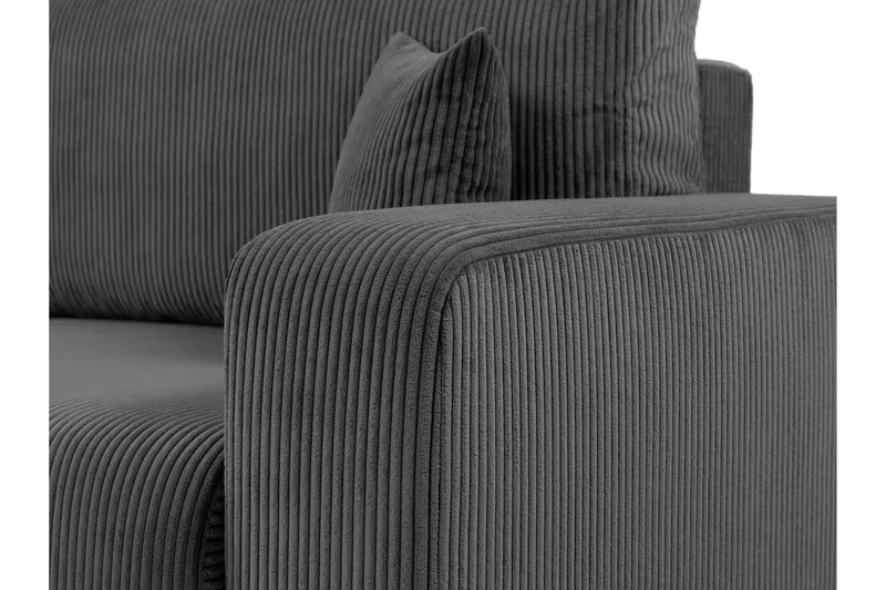 Barile Bäddsoffa 3-sits i Plysch - Beige - Products - Möbler - Soffa - Bäddsoffa - 3 sits bäddsoffa