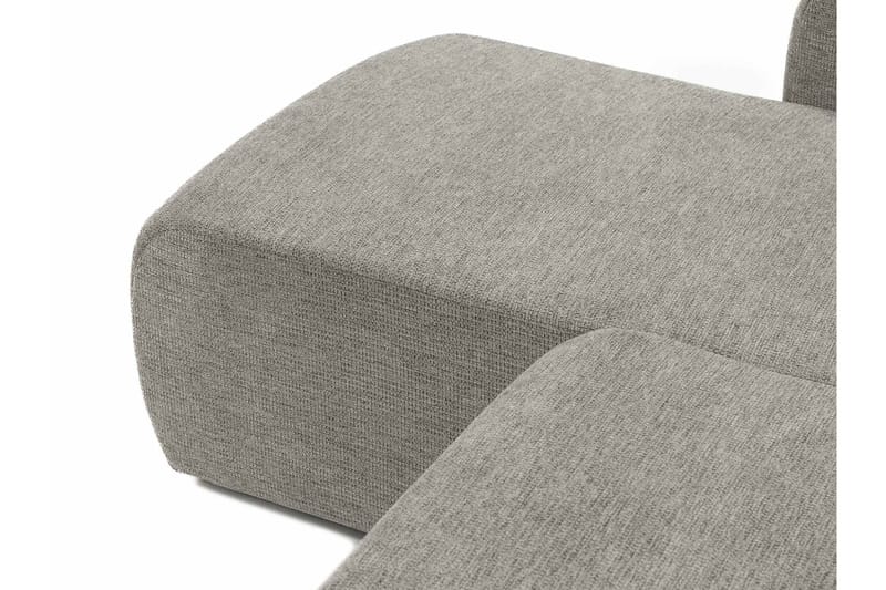 Barile Bäddsoffa med Divan 3-sits i Plysch - Vit - Products - Möbler - Soffa - Bäddsoffa - Bäddsoffa divan