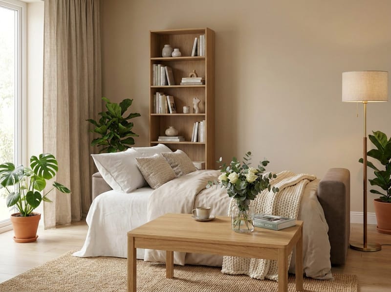 Bergen Extra Djup Framåtbäddad 3-sits Bäddsoffa med förvaring - Brun - Products - Möbler - Soffa - Bäddsoffa - 3 sits bäddsoffa
