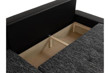 Cerys Bäddsoffa m. Divan 3-sits - Grön - Products - Möbler - Soffa - Bäddsoffa - Bäddsoffa divan