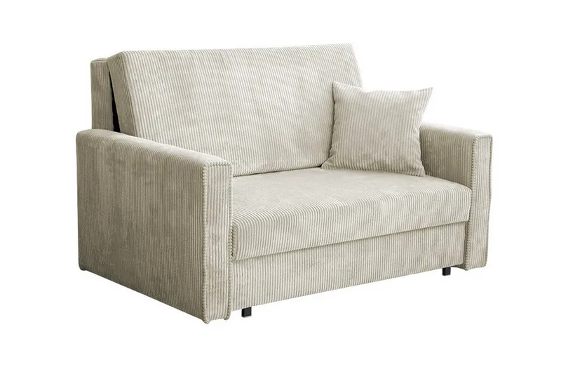 Denegal 2-sits liten bäddsoffa i Manchester, Beige