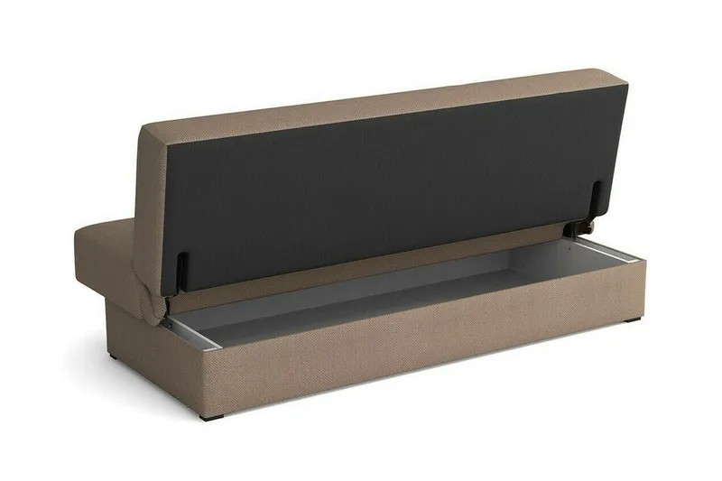 Denegal 3-sits Bäddsoffa Dark grey - Products - Möbler - Soffa - Bäddsoffa - 3 sits bäddsoffa