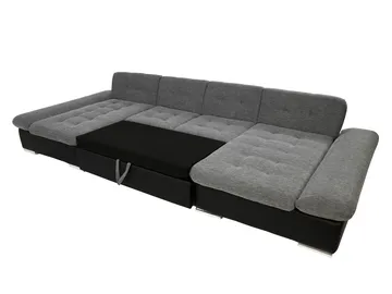 Dewitt Bäddsoffa Dubbeldivan 5-sits - Brun - Products - Möbler - Soffa - Bäddsoffa - U bäddsoffa