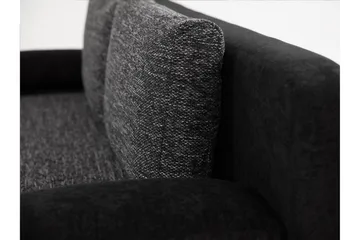 Emma Bäddsoffa 200x94x76 cm - Svart/Grå - Products - Möbler - Soffa - Bäddsoffa - Bäddsoffa längsbäddad