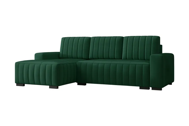 Esher 4-sits Bäddsoffa Vänster, Grön