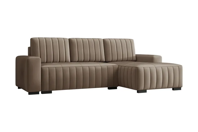 Esher Bäddsoffa Höger - Beige - Products - Möbler - Soffa - Bäddsoffa - Bäddsoffa divan