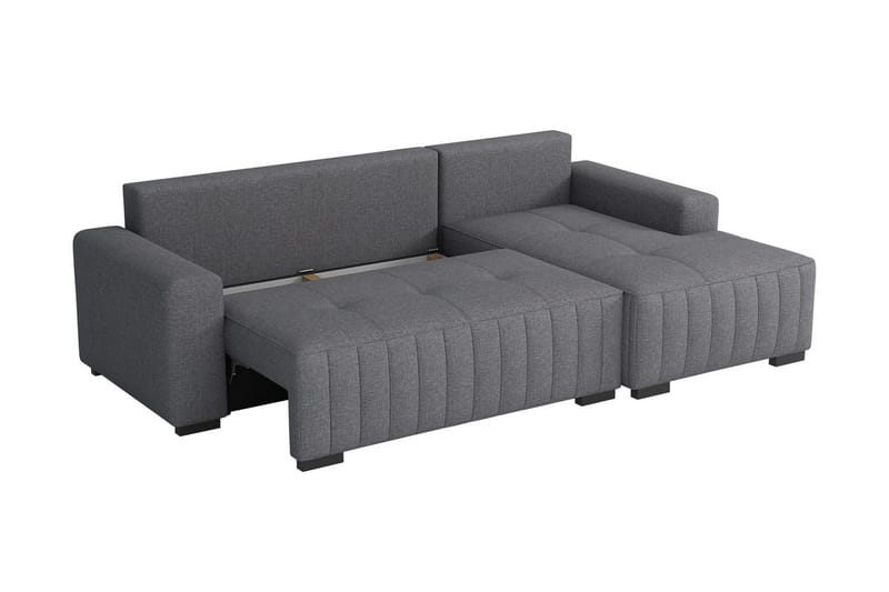 Esher Bäddsoffa Höger - Brun - Products - Möbler - Soffa - Bäddsoffa - Bäddsoffa divan