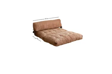 Foldy Bäddfåtölj Camel - Camel - Products - Möbler - Soffa - Bäddsoffa - 2 sits bäddsoffa