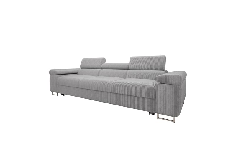 Gabina Bäddsoffa 3-sits i Manchester - Ljusgrå - Products - Möbler - Soffa - Bäddsoffa - 3 sits bäddsoffa