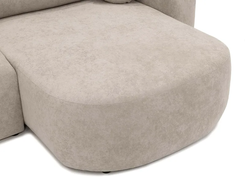 Hanish Bäddsoffa Dubbeldivan 5-sits - Vit - Products - Möbler - Soffa - Bäddsoffa - U bäddsoffa