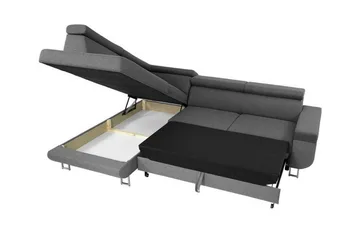 Kintore 3-sits Hörnbäddsoffa Ljusgrå - Products - Möbler - Soffa - Bäddsoffa - Hörnbäddsoffa