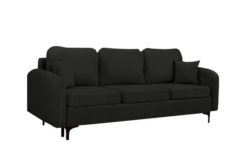 Knocklong 2-sits Bäddsoffa Black