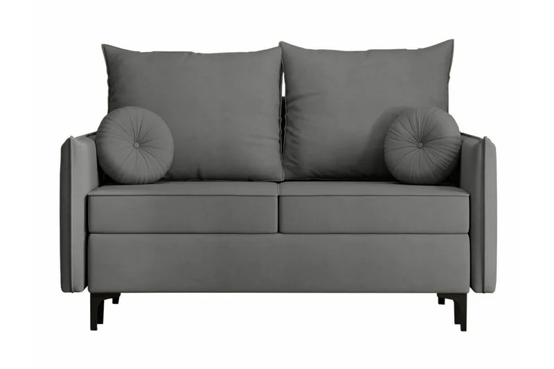 Knocklong 2-sits Bäddsoffa, Grå