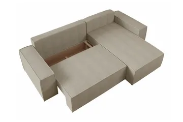 Knocklong 3-sits Hörnbäddsoffa - Ljusgrå - Products - Möbler - Soffa - Bäddsoffa - Hörnbäddsoffa