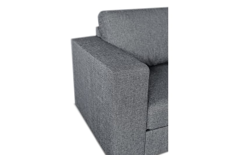 Leo Bäddsoffa 3-sits med Schäslong Höger - Grå - Products - Möbler - Soffa - Bäddsoffa - Bäddsoffa divan