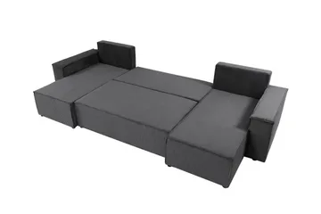 Magston 4-sits Hörnbäddsoffa - Grön - Products - Möbler - Soffa - Bäddsoffa - U bäddsoffa
