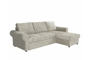 Midfeld 3-sits Hörnbäddsoffa beige - Products - Möbler - Soffa - Bäddsoffa - Bäddsoffa divan