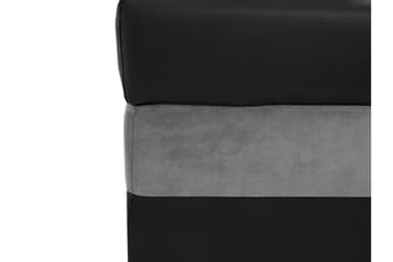 Naoma Bäddsoffa med Divan 4-sits - Grå - Products - Möbler - Soffa - Bäddsoffa - Bäddsoffa divan