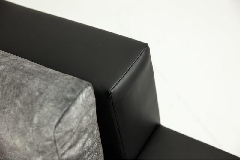 Naoma Divanbäddsoffa 274x182x83 cm - Grå/Vit - Products - Möbler - Soffa - Bäddsoffa - Bäddsoffa längsbäddad