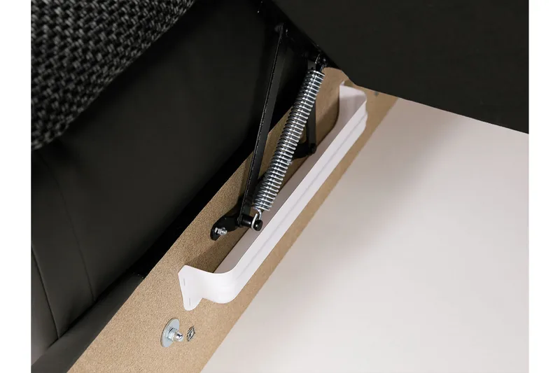 Niko U-Bäddsoffa 350x205x76 cm Divan Vänster - Vit/Grå - Products - Möbler - Soffa - Bäddsoffa - Bäddsoffa divan