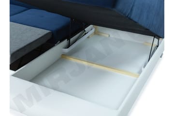 Reginia 5-sits Bäddsoffa Vänster - Rosa - Products - Möbler - Soffa - Bäddsoffa - Bäddsoffa divan