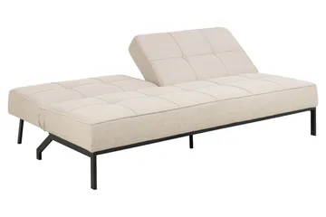 Stefan 2-sits Bäddsoffa - Beige - Products - Möbler - Soffa - Bäddsoffa - Bäddsoffa längsbäddad