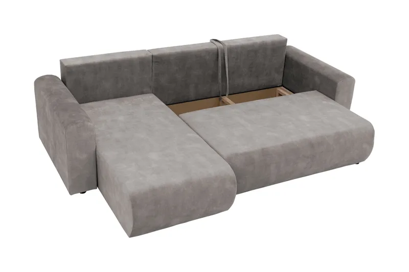 Tacon Bäddsoffa m. Divan 3-sits - Blå - Products - Möbler - Soffa - Bäddsoffa - Bäddsoffa divan