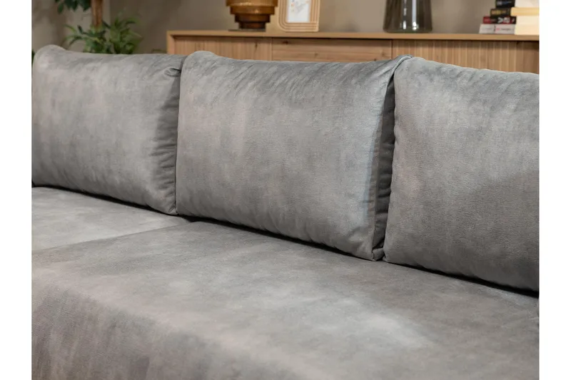 Tacon Bäddsoffa m. Divan 3-sits - Brun - Products - Möbler - Soffa - Bäddsoffa - Bäddsoffa divan
