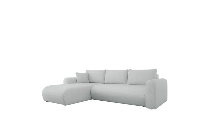 Tacon Bäddsoffa m. Divan 3-sits - Grå - Products - Möbler - Soffa - Bäddsoffa - Bäddsoffa divan