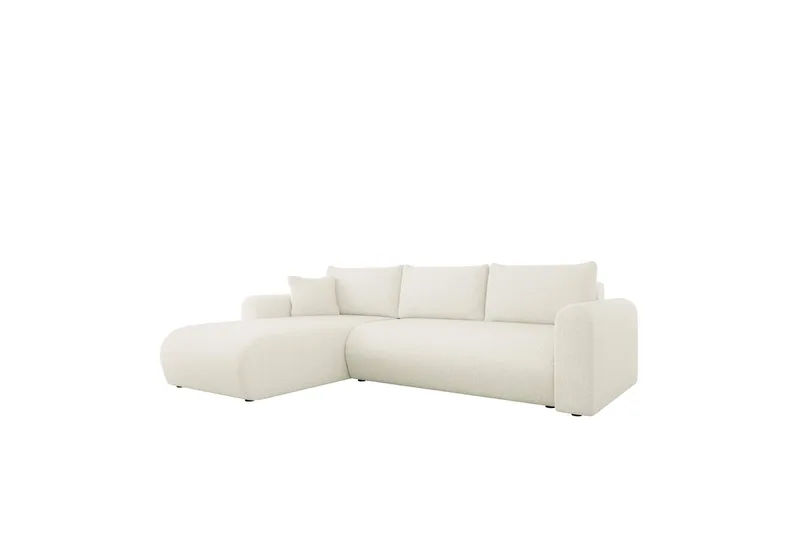 Tacon Bäddsoffa m. Divan 3-sits - Vit - Products - Möbler - Soffa - Bäddsoffa - Bäddsoffa divan