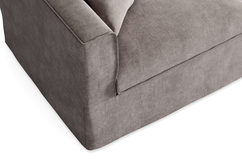 Travstad 3-sits Bäddsoffa med HVILA Bäddmadrass 140x200 cm Memoryskum med Tvättbar klädsel - Grå - Products - Möbler - Soffa - Bäddsoffa - 3 sits bäddsoffa