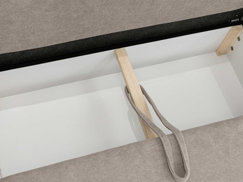 Uppland Bäddsoffa med Divan 3-sits - Beige - Products - Möbler - Soffa - Bäddsoffa - Bäddsoffa divan