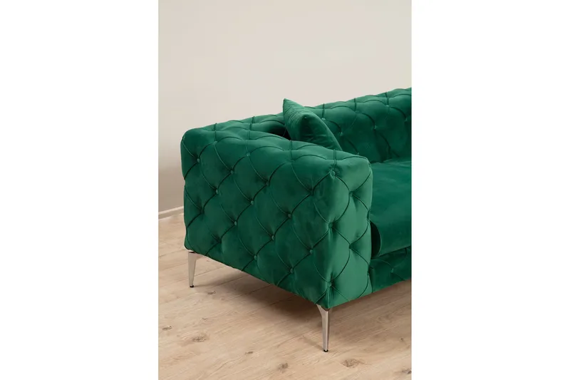 Beachport Soffa 3-sits - Grön - Products - Möbler - Soffa - 3 sits soffa