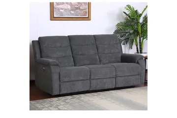 Mimi Reclinersoffa 3-sits Grå - Products - Möbler - Soffa - Biosoffa & reclinersoffa