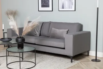 Bolero 3-sits Soffa - Grå - Products - Möbler - Soffa - 3 sits soffa