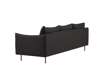 Brunskär Soffa 3-sits Svart - Vind - Products - Möbler - Soffa - 3 sits soffa