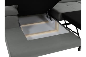 Gabina Soffa med Divan 3-sits - Brun - Products - Möbler - Soffa - Divansoffa & schäslongsoffa - 3 sits soffa med divan