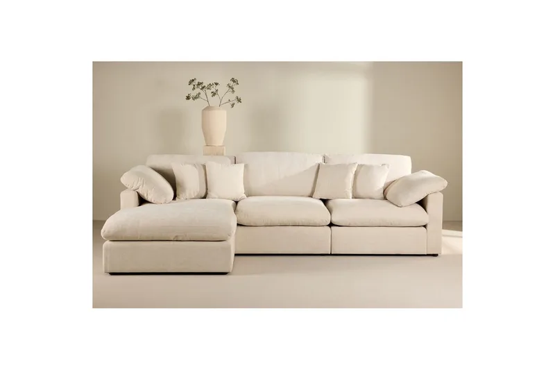 Hörnsoffa Amalfi - Products - Möbler - Soffa - Divansoffa & schäslongsoffa - 3 sits soffa med divan