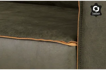 Lissbon Hörnsoffa - Armégrön - Products - Möbler - Soffa - Divansoffa & schäslongsoffa - 4 sits soffa med divan