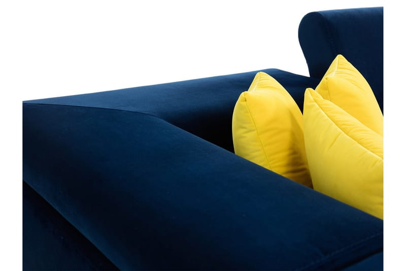 Reginia Soffa med Schäslong 3-sits - Grön/Vit - Products - Möbler - Soffa - Divansoffa & schäslongsoffa - 3 sits soffa med divan