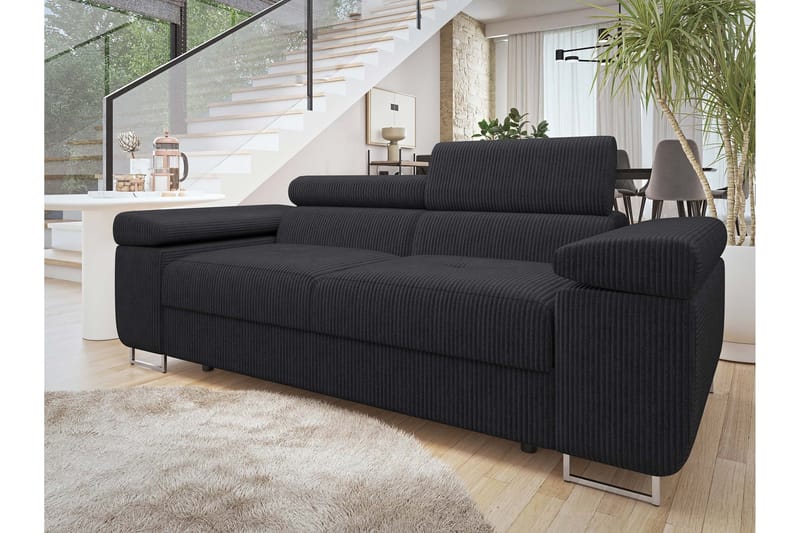 Gabina Soffa 2-sits - Svart - Products - Möbler - Soffa - 2 sits soffa
