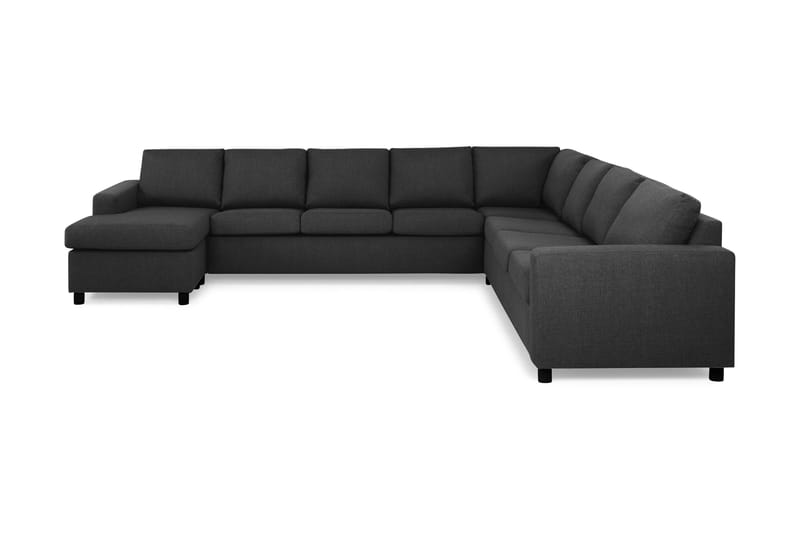 Crazy 7-sits Vändbar U-formad XX-Large Hörnsoffa med divan i Tyg - Antracit - Products - Möbler - Soffa - Hörnsoffa