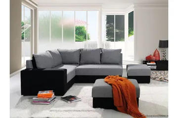 Julissa Hörnsoffa 210x190x80 cm - Grå - Products - Möbler - Soffa - Hörnsoffa